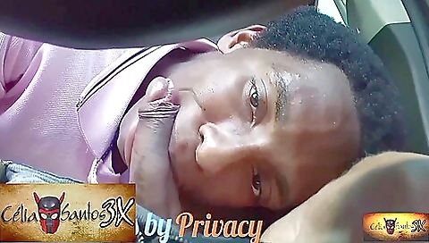 Ebony beauty fucks a deepthroated man in a deepthroat sex scene