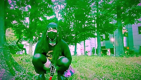 Brunette teen 18+ enjoys anal toy in her tight ass