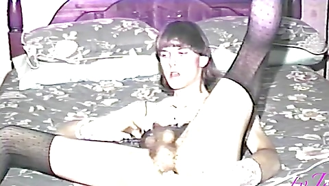 Hot brunette naked after stripping naked in my solo video