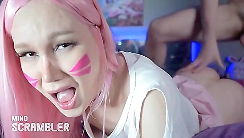 Bareback compilation with a sexy blonde and brunette